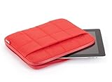  NGS Checkers - Funda para Tablet, Color Rojo