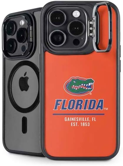 Skinit Kickstand Phone Case Compatible with iPhone 16 Pro Max - Officially Licensed University of Florida Gators Mascot Logo Design