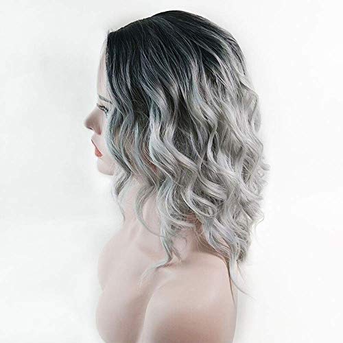 Perruque de cheveux courts pour masquer la perte de volume avec un dégradé moderne - 4
