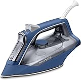 Rowenta Effective +, Plancha de vapor de 2400W, Golpe de vapor de 120 g/min, Función de vapor automático, Función antigoteo, Suela acero inoxidable antiarañazos, DX1636D1