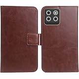 Anybird Braun Premium PU Leder Tasche Schutz Hülle Handy Hülle Wallet Cover Etui Ledertasche Für UP Mobile Mover Edition 6.95
