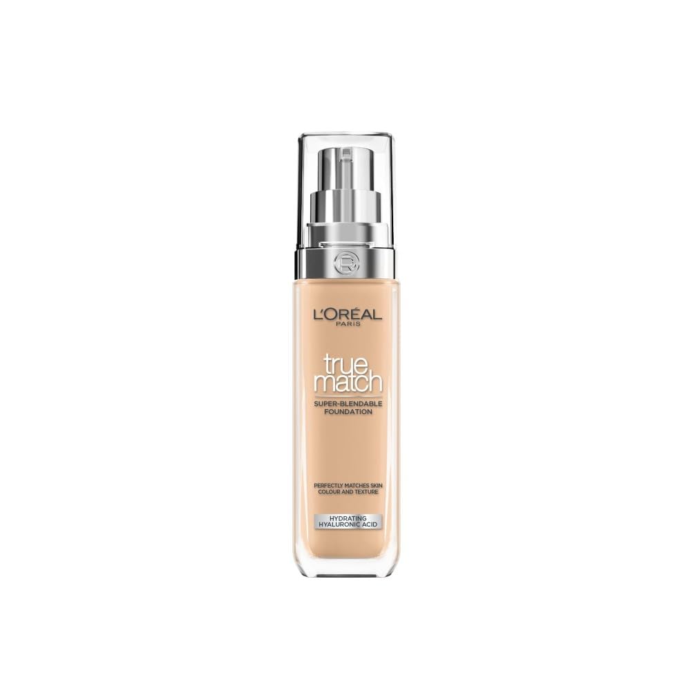 L'oréal Paris Women's 5N Sand True Match Liquid Foundation 30Ml