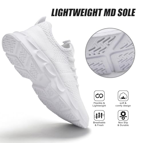Image of EGMPDA Men's Tennis Shoes Slip On Running Walking Sneakers Casual Fashion Workout Gym Athletic Sport Hiking Sneakers Non Slip Shoe for Men
