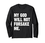 My God Will Not Forsake Me Manga Larga