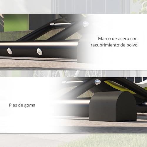 Miniatura 6 de Sportnow Soporte Para Bicicletas De Suelo Aparcamiento Para Bicicletas Vertical Y Horizontal Con Ganchos Ajustables Para Bicicletas De 24-29 Pulgadas Y 700 C Negro