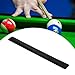 Aosekaa Pool Cue Handle Grip Protector Snooker Portable Rubber for Improved Control 11.81inch Length Cue Butt Sleeve Tubing Sleeve, Black