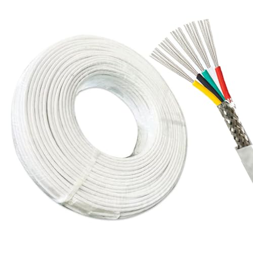 Câble d'alimentation blindé PTFE en cuivre argenté haut de gamme pour électronique de précision
