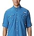 Columbia Men's Pfg Bahama Ii Long Sleeve Shirt, Dark Pool, X-Large