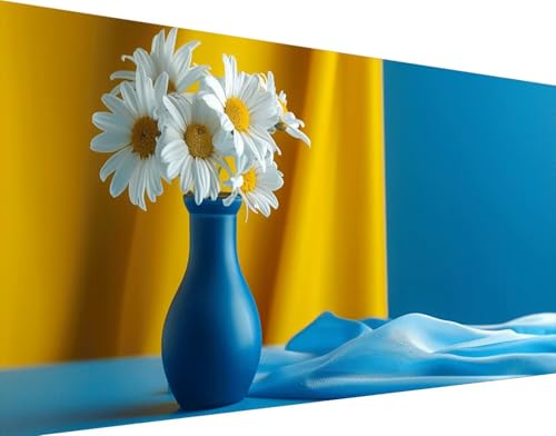 Broderie Diamant Kit Complet fleurs 5D et loisirs créatifs point de croix mural 60x120