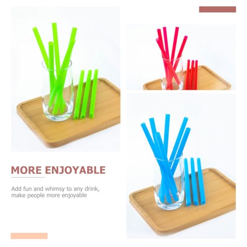 Pitillos de Plástico Biodegradable Jumbo 16 cm 11 mm 300 pcs miniatura 7
