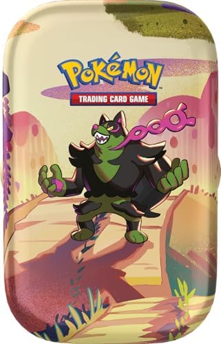 Pokémon GCC: Mini Tin Paldea Vibrante (Espathra e Ampharos) | Pokémon