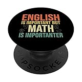 Photo Gallery l"inglese è importante ma la matematica è un insegnante importante popsockets popgrip intercambiabile Photo Gallery l"inglese è importante ma la matematica è un insegnante importante popsockets popgrip intercambiabile