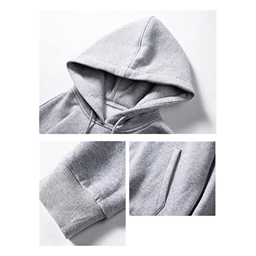 Sudadera deportiva casual para hombre con capucha y bolsillo miniatura 6