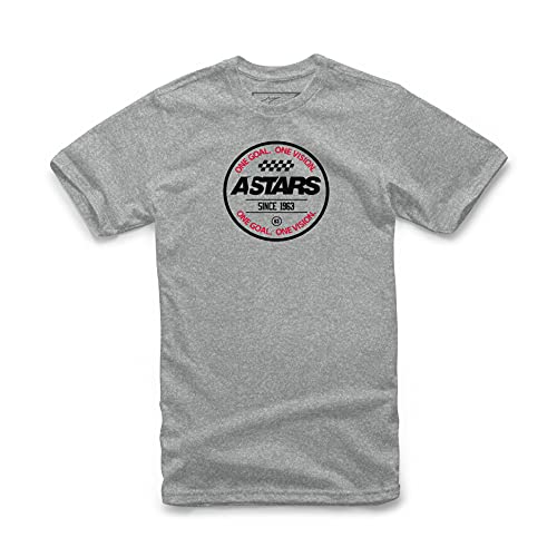 Preisvergleich Produktbild Alpinestars, Circle Track Tee, Kurzarm-Shirt, Graues Heidekraut, S, Mann