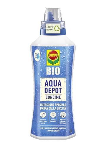 Compo Bio Aqua Depot Concime Liquido, Nutrizione Speciale Prima Della Siccità, 1Lt