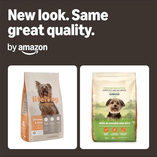 by Amazon Complete Dry Dog Food Rich in Chicken and Rice for Small Breeds, 1 Pack of 3kg (Previously a Lifelong brand, same product) - Image 3