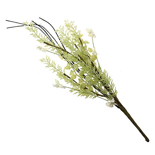 Homeford Artificial Lobelia Pick, Green/White, 14-Inch #TOP25