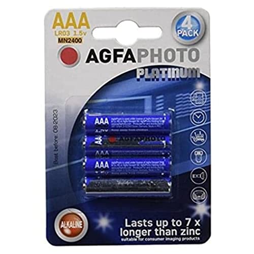 Agfa Photo 70101 LR 03 Micro AAA-batteri (paket med 4)