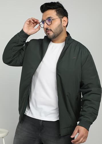 Image of ELLIPSE Nylon Full Sleeve Oversized Men's Winter Jacket | Winter Wear Oversized Jacket For Men's