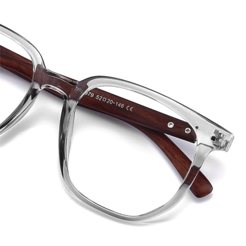 Monturas de gafas de bloqueo para computadora cuadradas sin receta Noir 7
