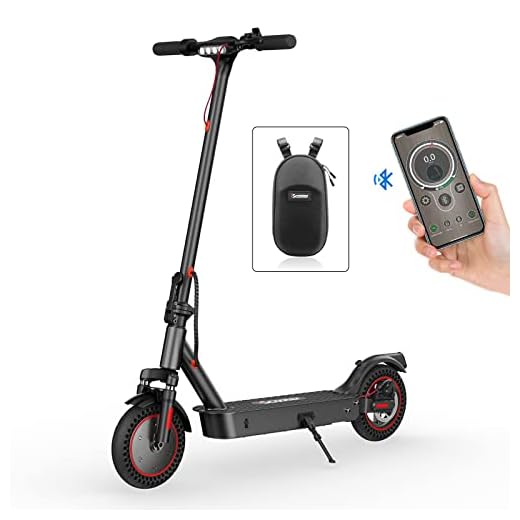 iScooter i9Max Electric Scooter Adults 500W Top Speed 21 MPH, 22 Miles Long Range, Cruise Control, 10 Inches Honeycomb Solid Tire, Dual Suspensions Folding E Scooter Adults with Double Brake and APP