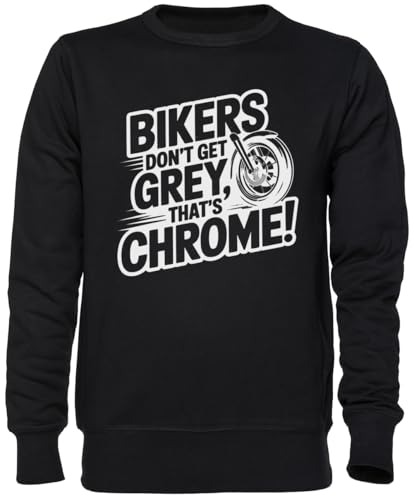 Sweat-shirt homme et femme en jersey noir haute qualité biker