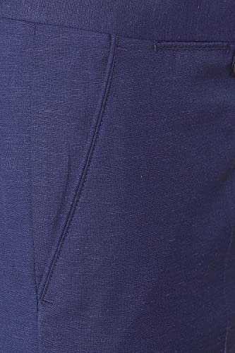 Image of Van Heusen Men's Regular Mid Rise Formal Trousers