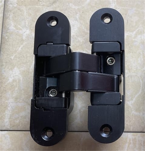 Charnière invisible 180° pour porte de dressing et séparation de pièce - 5
