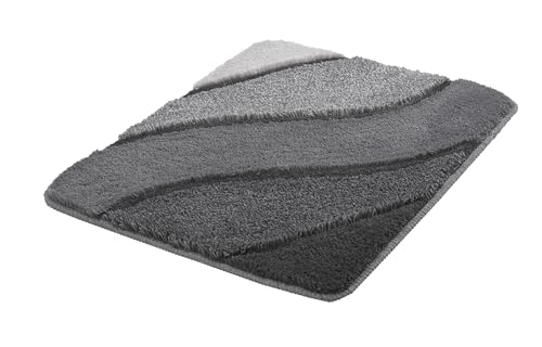 Kleine Wolke Badteppich Serenade, 50x 60 cm, Anthrazit