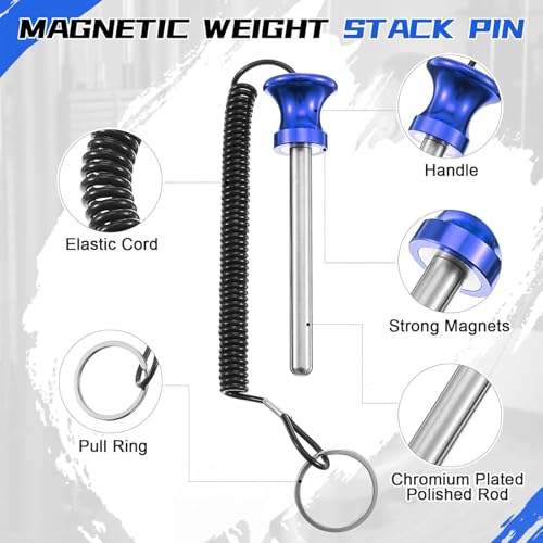 Machine de musculation instable ? Cheville de gym alu 2 divisions - 3