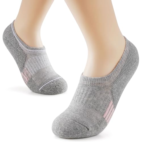 Image of Gonii Womens No Show Socks Athletic Ankle Socks Cushioned Running Low Cut