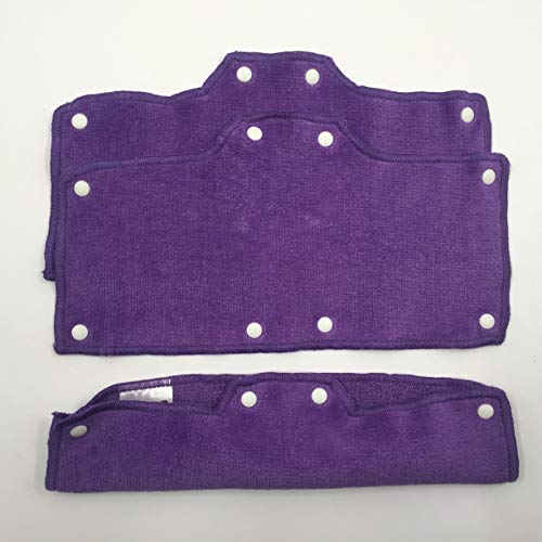 Naee Purple Sweatband For Hard Hat Washable Velvet Terry Cotton Hard Hat Liner Snap On (3, Purple) #TOP7