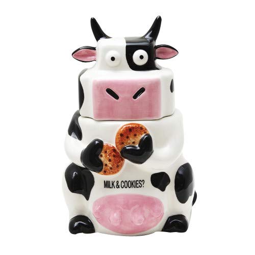 Ceramic Cow Cookie Jar