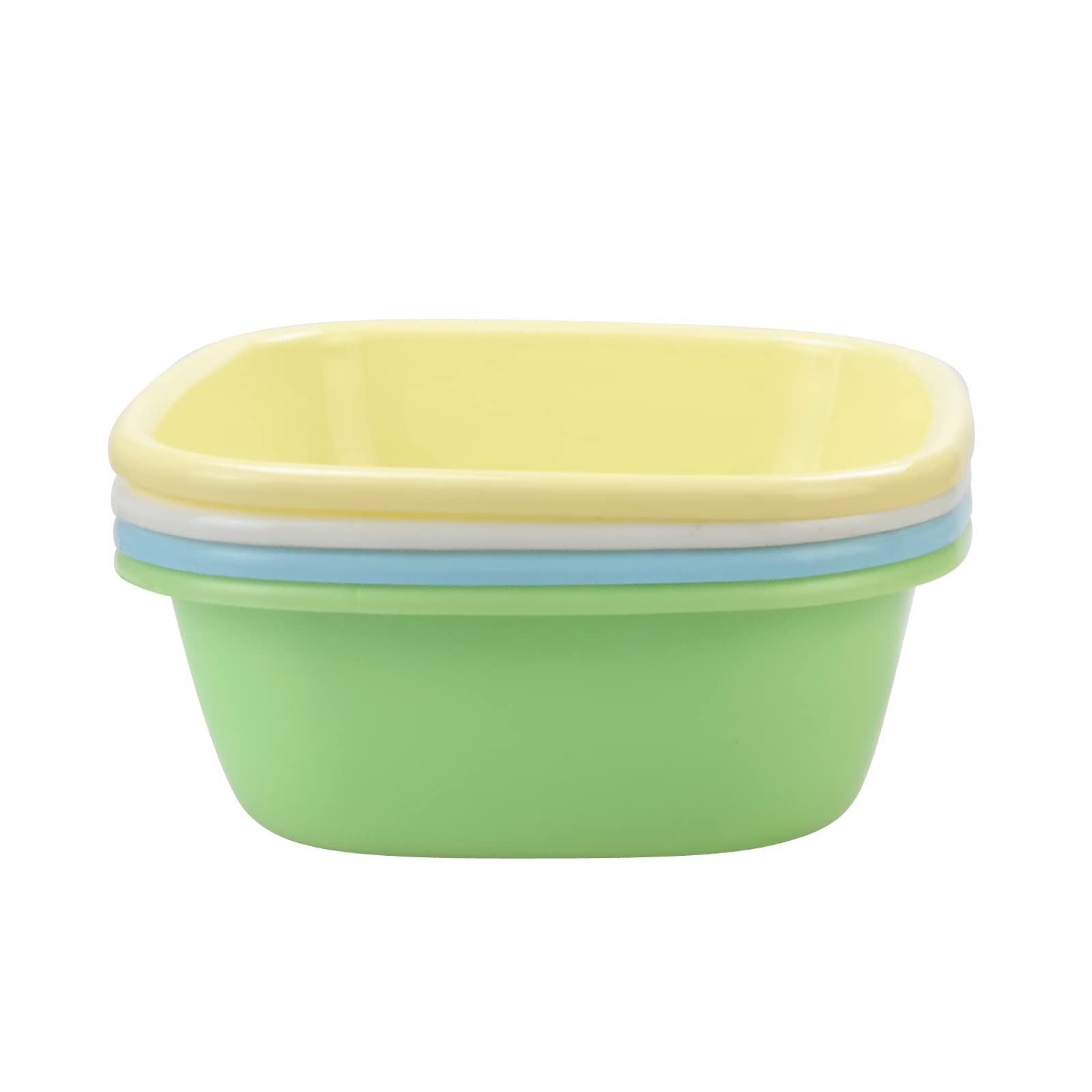Kiddream Palangana Plastico, Juego de 4 Plastico PequeñOs BarreñOs