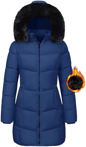 L9WEI Winterjas, met capuchon, slimfit, damesjas, warm, licht, verdikte donsjas, gewatteerde doorgestikte jas, beige, 3XL