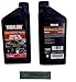 Yamaha Yamalube 10W-30 4-Stroke All Purpose Engine Oil- 2 Quarts, #LUB-10W30-GG-12