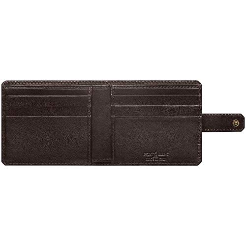 Montblanc 116816 1926 Heritage Unisex Adult Brown Leather Classic Bi-Fold Wallet with RFID Protection