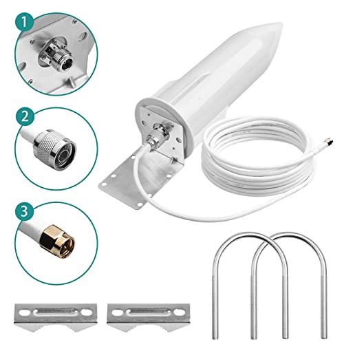 3G/4G/5G LTE Outdoor Omni-Directional Upgrade High Gain SMA Antenna, Compatible with 4G/5G Router/Modem - Image 4