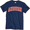 Blue 84 Men's Arching Team Color Short Sleeve T Shirt, Auburn Tigers Navy, Small #1