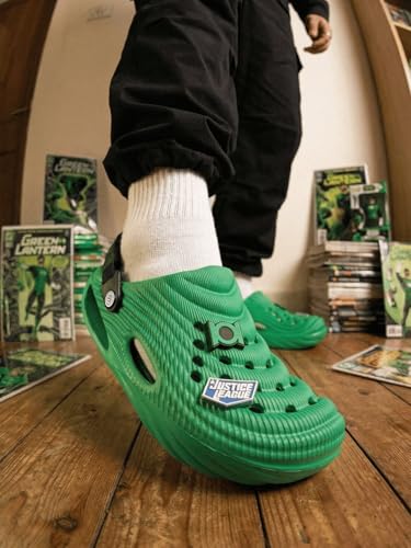 Image of Bacca Bucci Men's Justice League Clogs with Back Strap, Ventilated Upper, Textured EVA Sole, Slip-On Casual Walking Sandals Outdoor Use