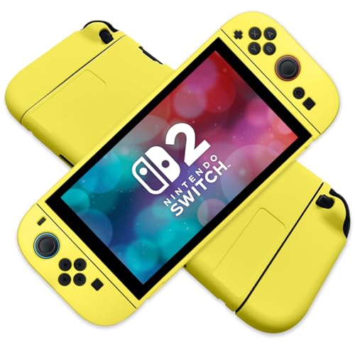 Nintendo Switch 2 �P�[�X TPU �i2025�N���f���j��p �X�C�b�` 2 �V���R���ی�P�[�X ���̎��݌v �ϏՌ� NS 2 �ی�J�o�[ �� �y�� ���E�ȒP (�C�G���[)