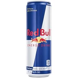 Red Bull Energy Drink with 151mg Caffeine plus Taurine & B Vitamins, 16 Fl Oz, Pack of 12 Cans | contains caffeine, taurine, B-vitamins, sugar, and water, 16 fl oz can