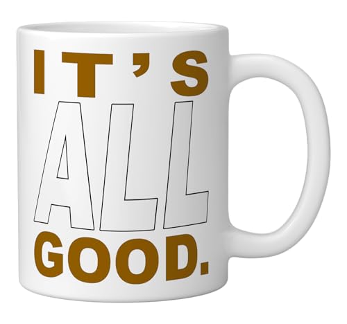Taza de cerámica blanca 11 onzas diseño Brown miniatura 2