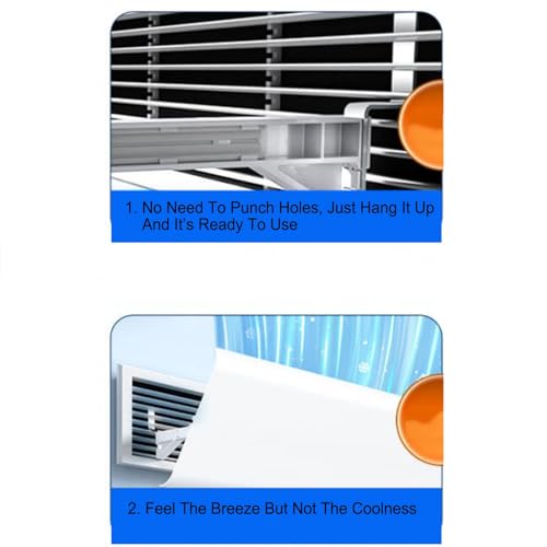 Cubierta de ventilación de techo para aire acondicionado ideal en dormitorios 5