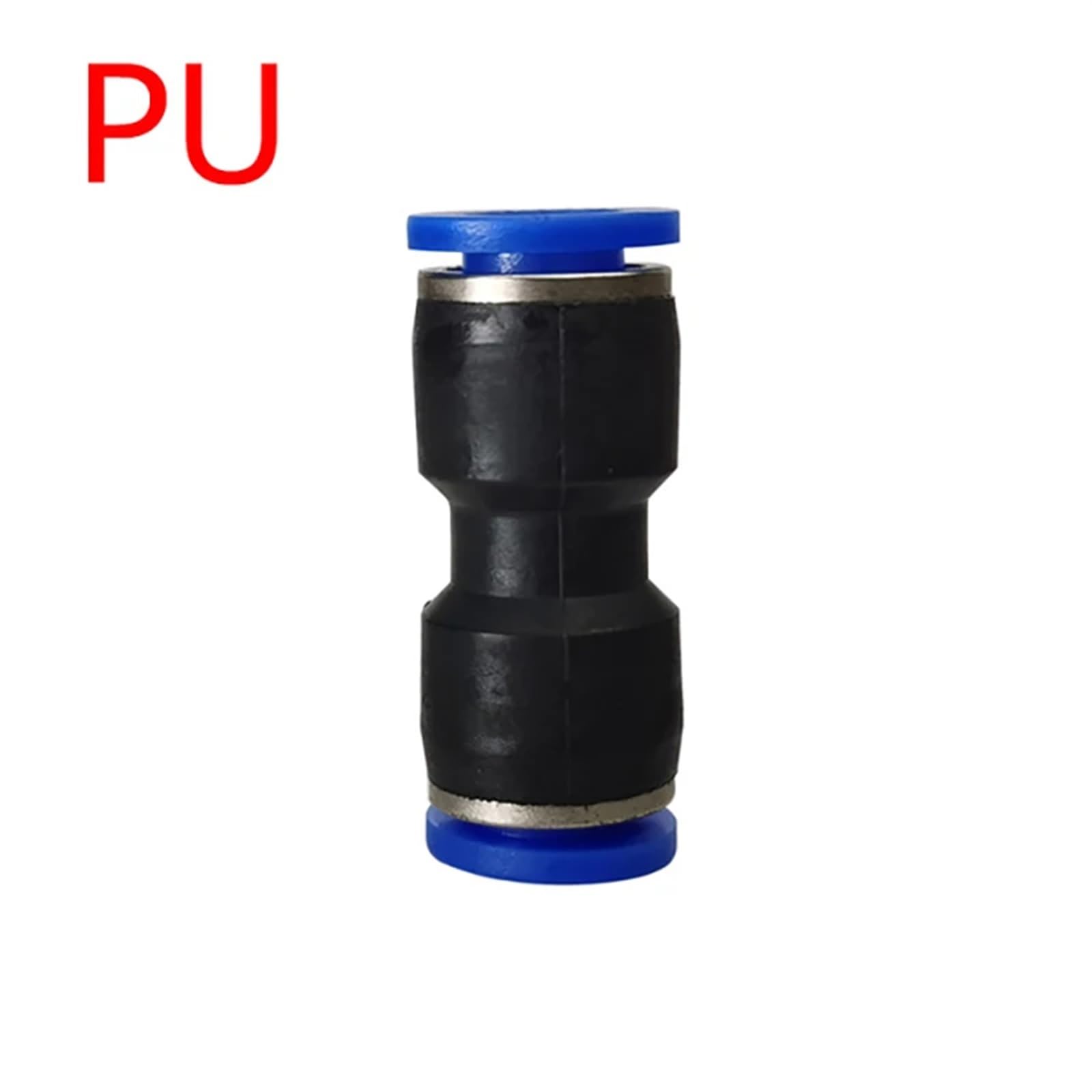 Accesorios neumáticos PU PY PV PE PK LSA Conector rápido Conectores de tubo de manguera de aire Plástico PU PY 4 6 8 10 12 Empuje en enchufe 10 piezas(PU (10PCS A LOT))