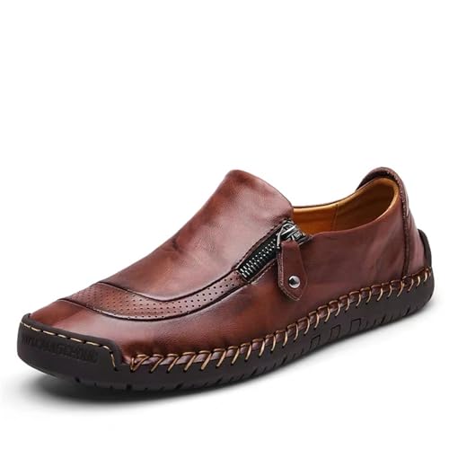 Men’s Casual Leather Fashion Slip-on Loafers Shoes Men's Casual Shoes Men's Driving Shoes
