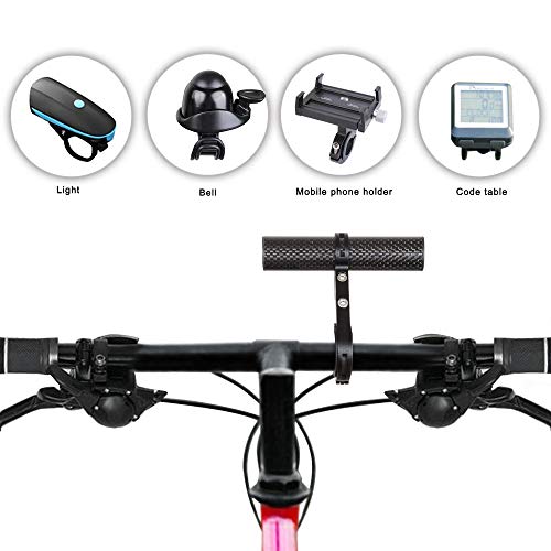 Enmoo Bike Cycling Handlebar Extender Extension Aluminum Alloy Handlebar Extension Bracket Bracket Space