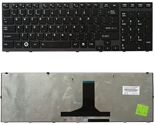 新しい米国黒人英語ラップトップキーボード交換 Toshiba Satellite P750-BT4G22 P750-BT4N22 P750-ST4N01 P750-ST4N02 P750-ST4NX1 P750-ST4NX2 P750-ST5GX1 P75