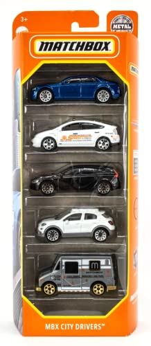 Matchbox MBX City Drivers 5 Pack miniatura 1