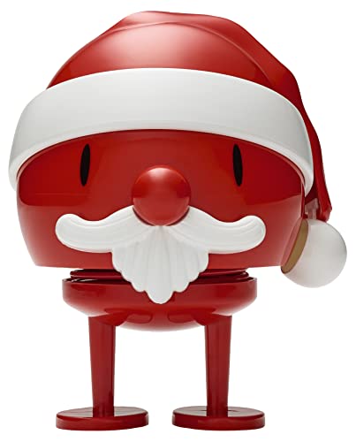 Preisvergleich Produktbild Hoptimist Santa Klaus Bumble Weihnachts-Schreibtischspielzeug im klassischen skandinavischen Design (Bumble, Rot, Medium)